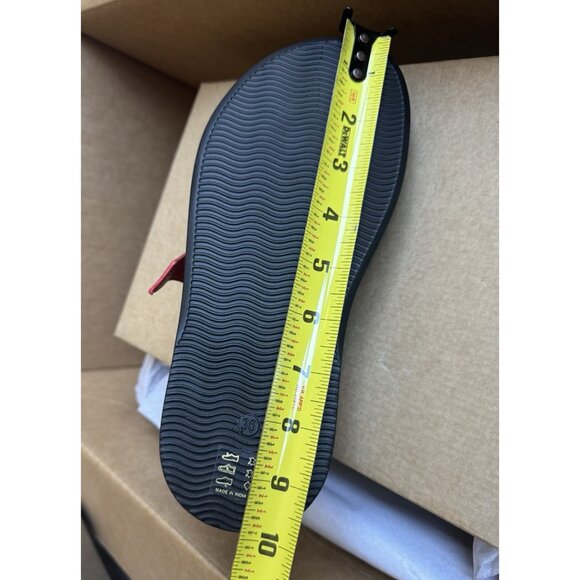 NWT EU36/US 5-5.5  Anthropologie Fisherman Flats Red Suede leather (NWT US$150) - Picture 12 of 15